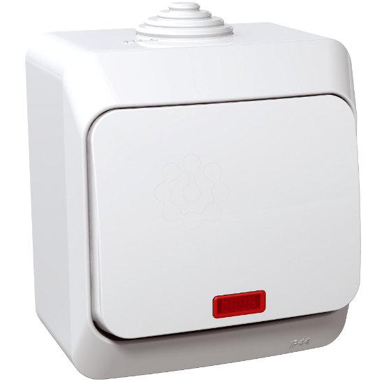 Imagem de INTERRUPTOR UNI. C-SILIZADOR BRANCO