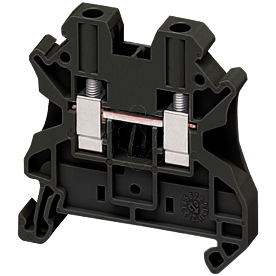 Imagem de BORNE PASS 4MM2 PRET 1P 1X1