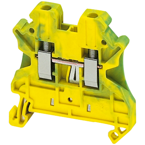 Imagem de BORNE TERR 2,5MM2 VERD/AM 1P 1X1