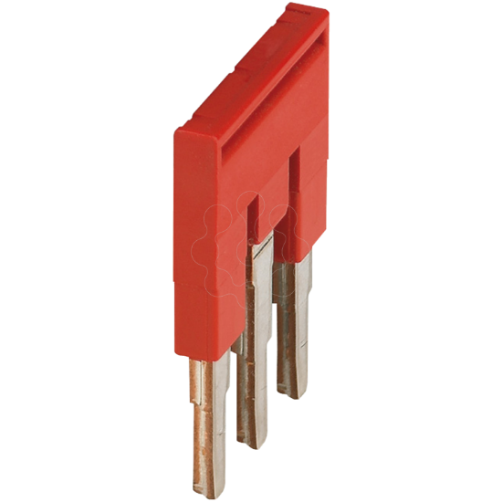 Imagem de BARR LIG ENCAIX VERM 3P P/ BORN 4MM2