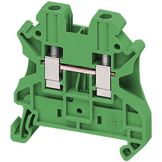 Imagem de BORNE PASS 4MM2 VERD 1P 1X1