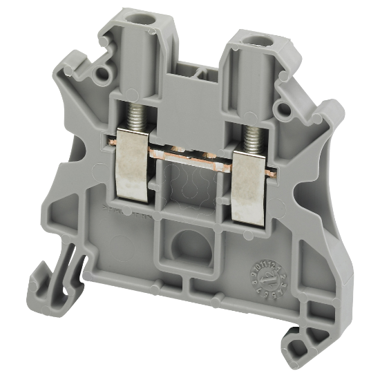 Imagem de BORNE PASS 2,5MM2 CINZ 1P 1X1