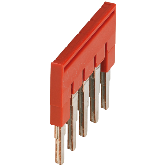 Imagem de BARR LIG ENCAIX VERM 5P P/ BORN 4MM2