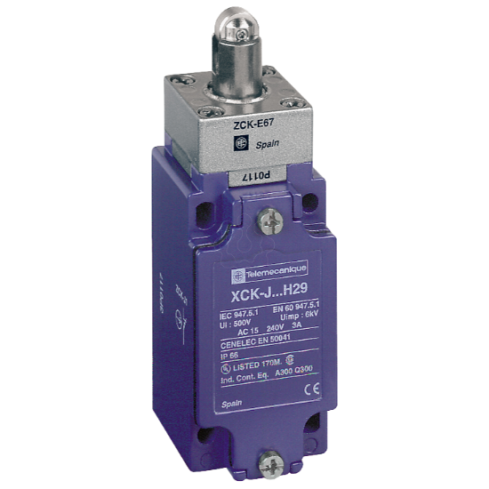 Imagem de FDC MET NF+NA AD CAB RECT67 P- ISO M20