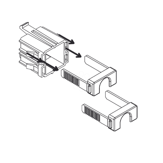 Imagem de GRAMPO USB P- XBTGT 2 PORTAS, 5 UNID.