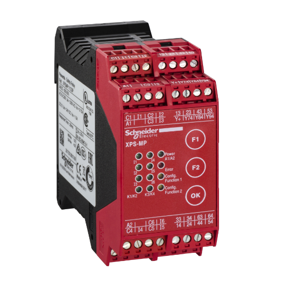 Imagem de CONTR SEG MULTIF 2x3NA 24VCC TERM EXTR