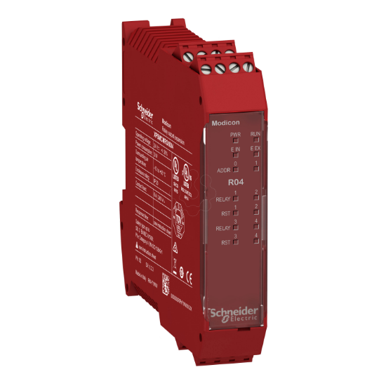 Imagem de 4 Modulos de rele (ligadores backplane)