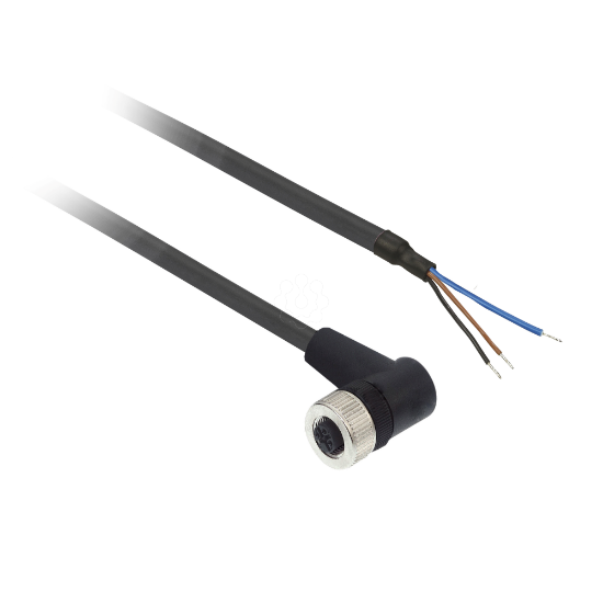 Imagem de LIG FEM  M12 ANG C- LED CABO 10M