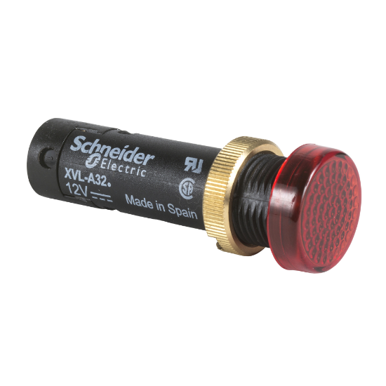 Imagem de SINALIZADOR LED 12MM 12VCC VERMELHO