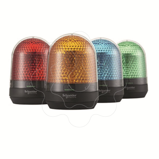 Imagem de FAROL ROT 100MM IP23 LED VERM 12-24VCC B