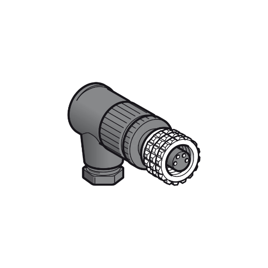 Imagem de LIG FEM M8 CRV 4PIN TERM IDC
