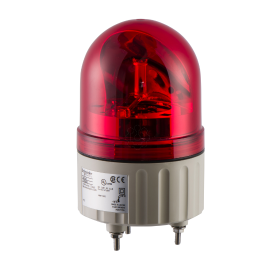 Imagem de FAR ROT 84MM LED VERM 24VCA/CC