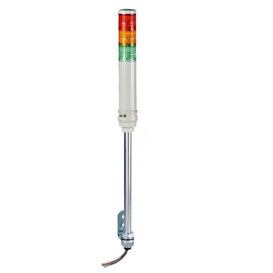 Imagem de COL 40MM 3+1 ELEM 24V LED SB VERM LAR VE