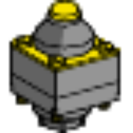Imagem de CAB RECT BOTAO MET C- FOLE
