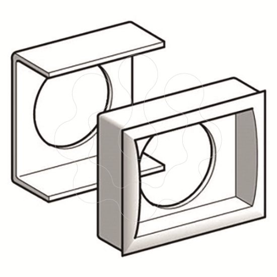 Imagem de ADAPT MONT ENCASTR 21X27MM