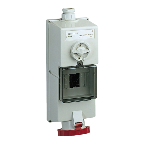 Imagem de ISOBLOCK-DIN IP65 380V 3P+N+T 63A