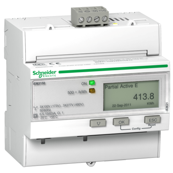 Imagem de Medidor iEM3150 63 A Clase 1 MODBUS