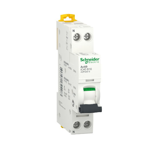 Imagem de ACTI 9 IC40A 1PN B 16A 4500A/6KA MINIATU