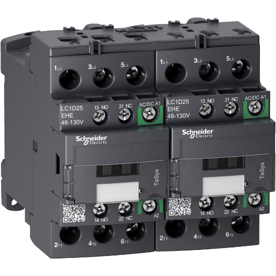 Imagem de TESYS D REVERSING CONTACTOR-3P-AC3- <= 4