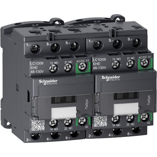 Imagem de TESYS D REVERSING CONTACTOR-3P-AC3- <= 4