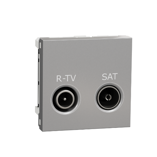 Imagem de Tom R-TV/SAT terminal Alumínio NU