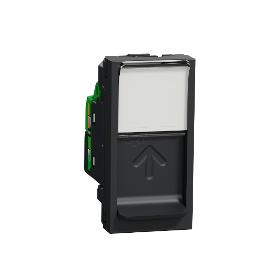 Imagem de Tom RJ45 cat.6 STP 1 mod. Antracite NU
