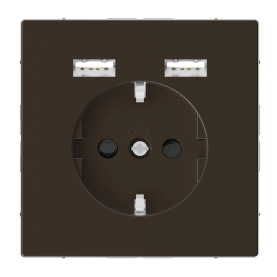 Imagem de Schuko + 2 cargador USB 2,4A D-Life Moca