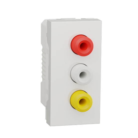 Imagem de Tom audio-video 3 RCA 1 mod. Branco NU