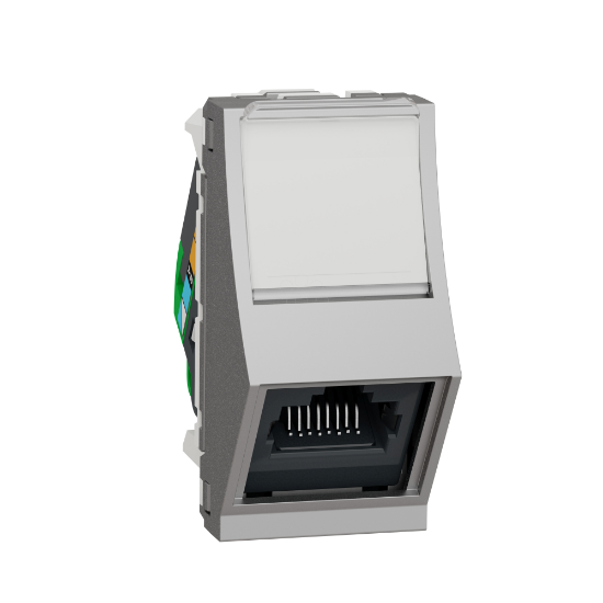 Imagem de Tom RJ45 cat.sSTP 1 mod. Alumínio NU