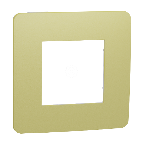 Imagem de Quadro 1 elem. Studio Verde/Branco NU
