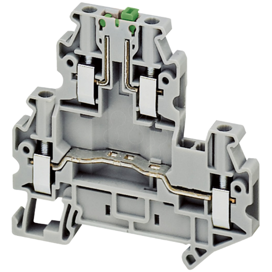 Imagem de BORNE SECC FACA 4MM2 CINZ 2P 1X1