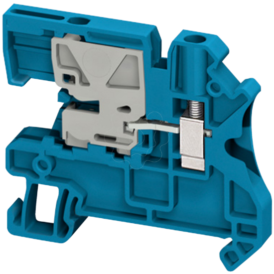 Imagem de BORNE NEUTR 4(6)MM2 SECC AZUL 1P 1X1