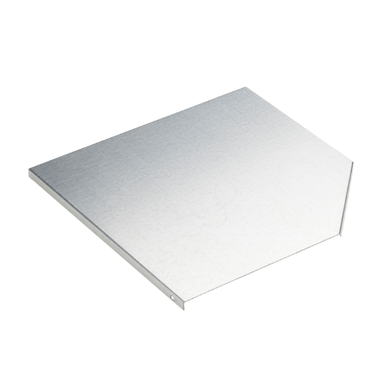 Imagem de 90°Curva tampa 600 Zinc+