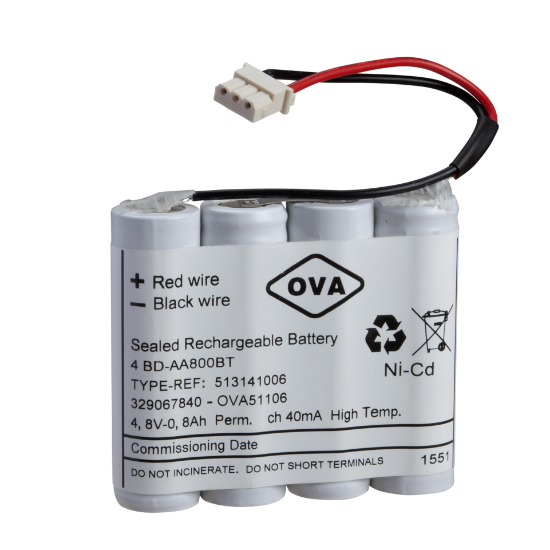 Imagem de BATERIA NICD 4,8V0,8AH ACF3