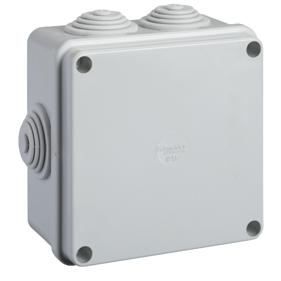 Imagem de CX IND 103X103X60MM 6 ENT CAB 25MM