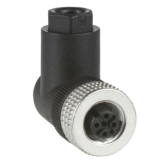 Imagem de LIG FEM M12 CRV 4PIN TERM PARAF