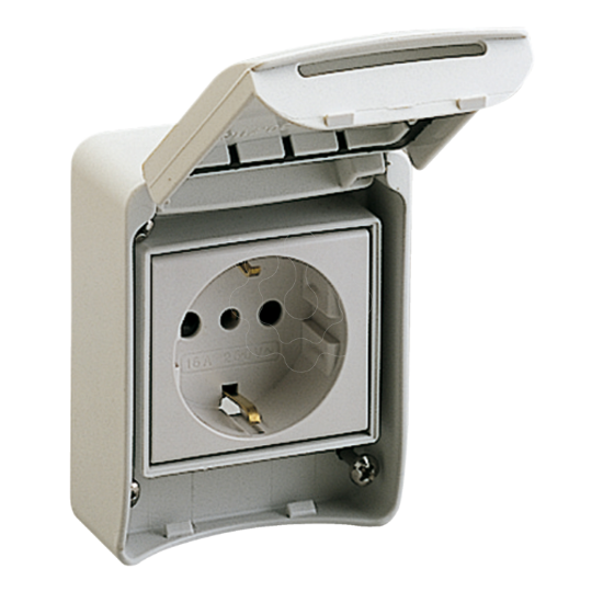 Imagem de TOM FIXA LATERAL 250VCA 2P+T 10-16A