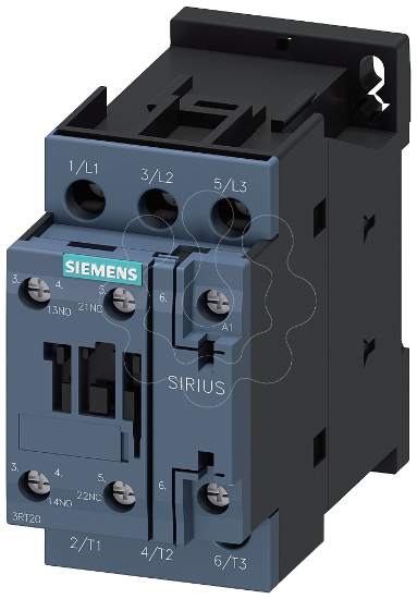 Imagem de CONTACTOR,AC3:11KW 1NO+1NC AC24V 50HZ