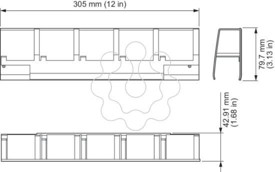 Imagem de SA500X LOUVER 305MM