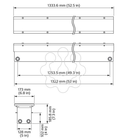 Imagem de ZCS559 RMB L1200 INGROUND OUTER BOX