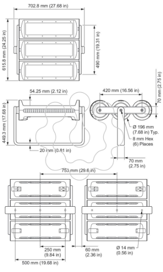 Imagem de DCP773 108xLED-HB/3000K