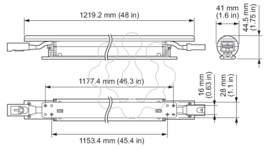 Imagem de BCX416 10xLED-HB/3500 100-277V L1220  MB