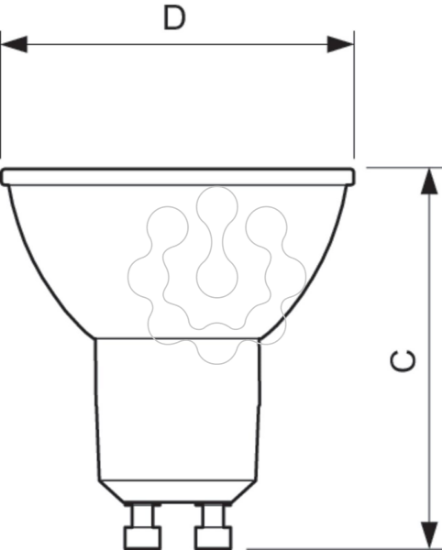 Imagem de MAS LED spot VLE D 3.7-35W GU10 927 36D