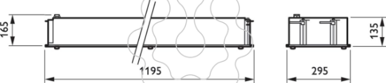 Imagem de CR250B LED55S/840 PSD W30L120 IP65