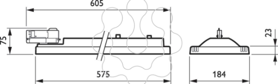 Imagem de SM505T LED66S/830 PSU DA25W SI