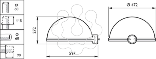 Imagem de BRP776 LED16-4S/740 PSD DW50 PGR BK D9 S