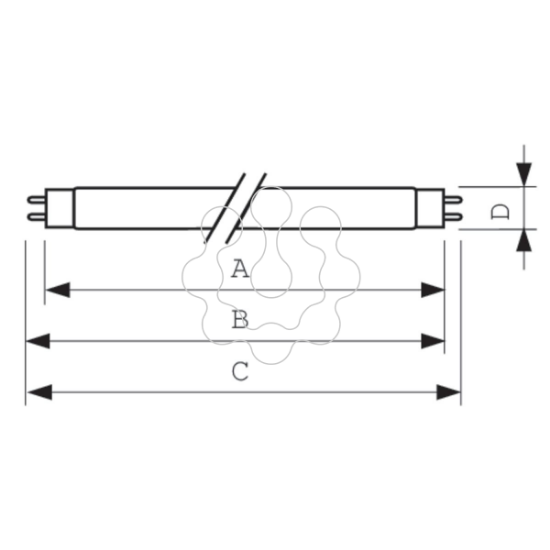 Imagem de Actinic BL TL-DK Secura 36W/10 1SL/25