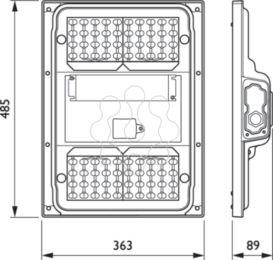Imagem de BGP235 LED120-4S/740 DSM11 D9 MIO-CIO MB