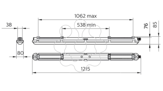 Imagem de WT120C LED40S/840 PSD L1200
