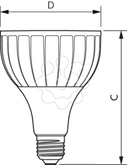 Imagem de MAS LED spot ND 41W PAR30L E27 830 30D